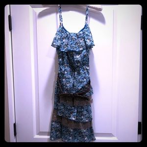 Maurice’s Multi-Tiered Belted Dress